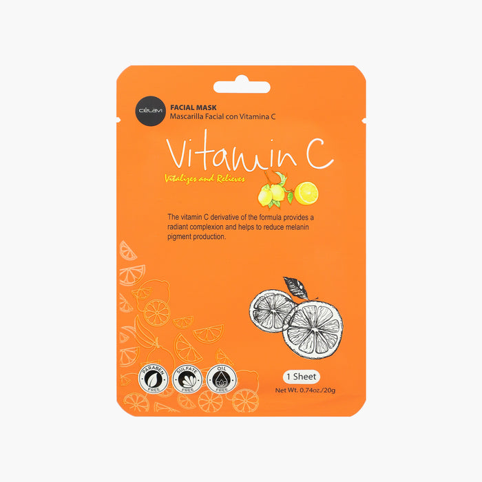 Potencia la luminosidad de tu piel con el pack de mascarillas vitamínicas Célavi.

El derivado de vitamina C de la fórmula proporciona una tez radiante y ayuda a reducir la producción de pigmento de melanina.